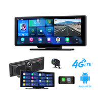 Wireless Carplay Android Auto Mirror Dash Cam 10.26\