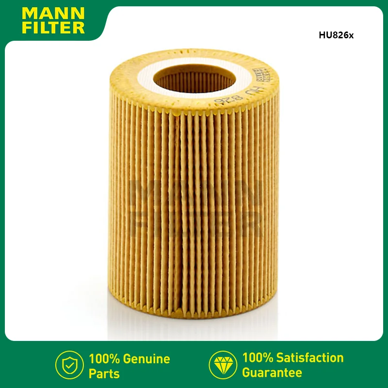 

MANNFILTER HU826x Oil Filter Fits JAGUAR XJL XJR (X351) LAND ROVER Discovery 4 Range Rover IV 9X2Q-6744-AA 9X2Q-6B624-BA 1109AV