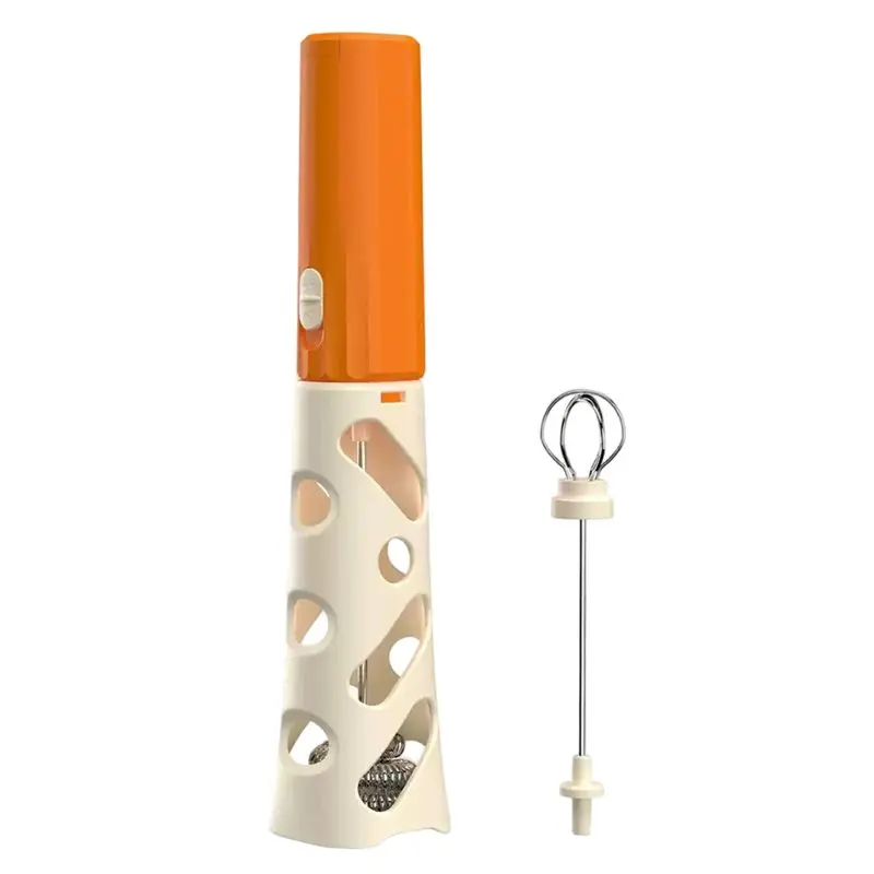 [NEW!A67Z】 Portable Coffee Foam Maker Mixing Wand, Handheld Electric Milk Frother For Kitchen Household Use