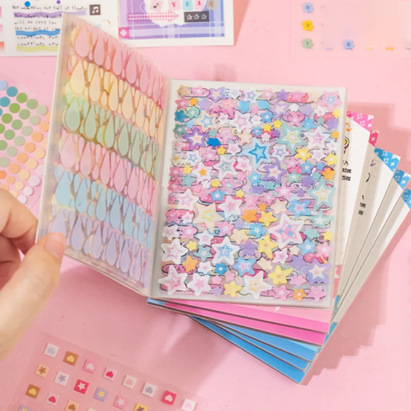 Mr. Paper 32 قطعة كتاب ملصقات PET ملون الحياة مادة مجلة أساسية صغيرة ، ديكور مجمع متعدد الاستخدام للمذكرات وغلاف البطاقات DIY #2