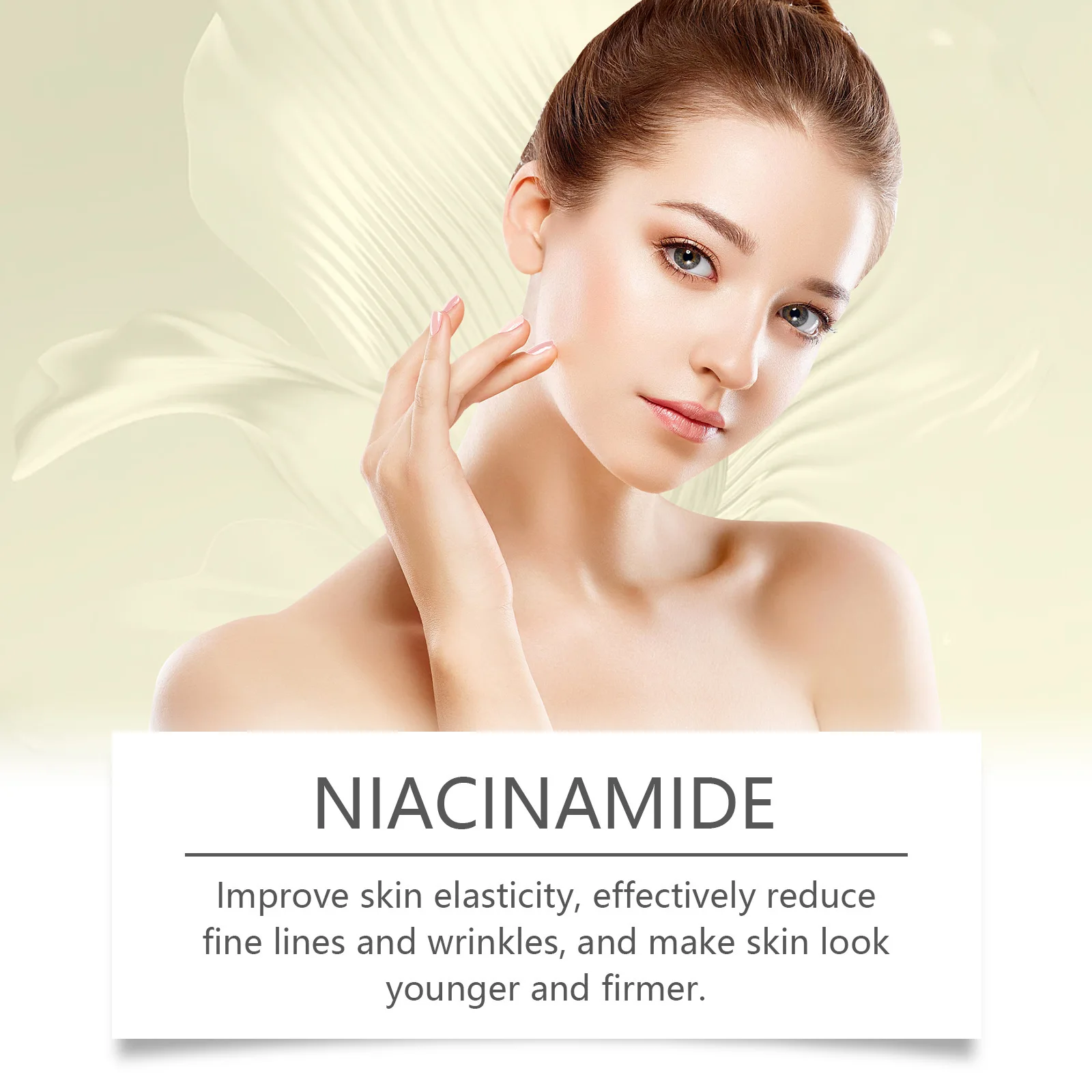 سيروم النياسيناميد للوجه إزالة البقع الداكنة اشراق تجديد تتلاشى الكلف ترطيب المضادة للتجاعيد فيتامين B3 جوهر
