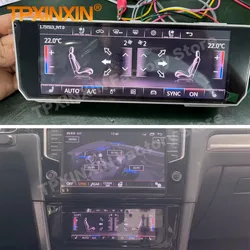 AC Panel Air Conditioner For Volkswagen VW Bora Golf Lavida Magotan Passat Sagitar Tayron Tiguan GPS Multimedia Player Head unit