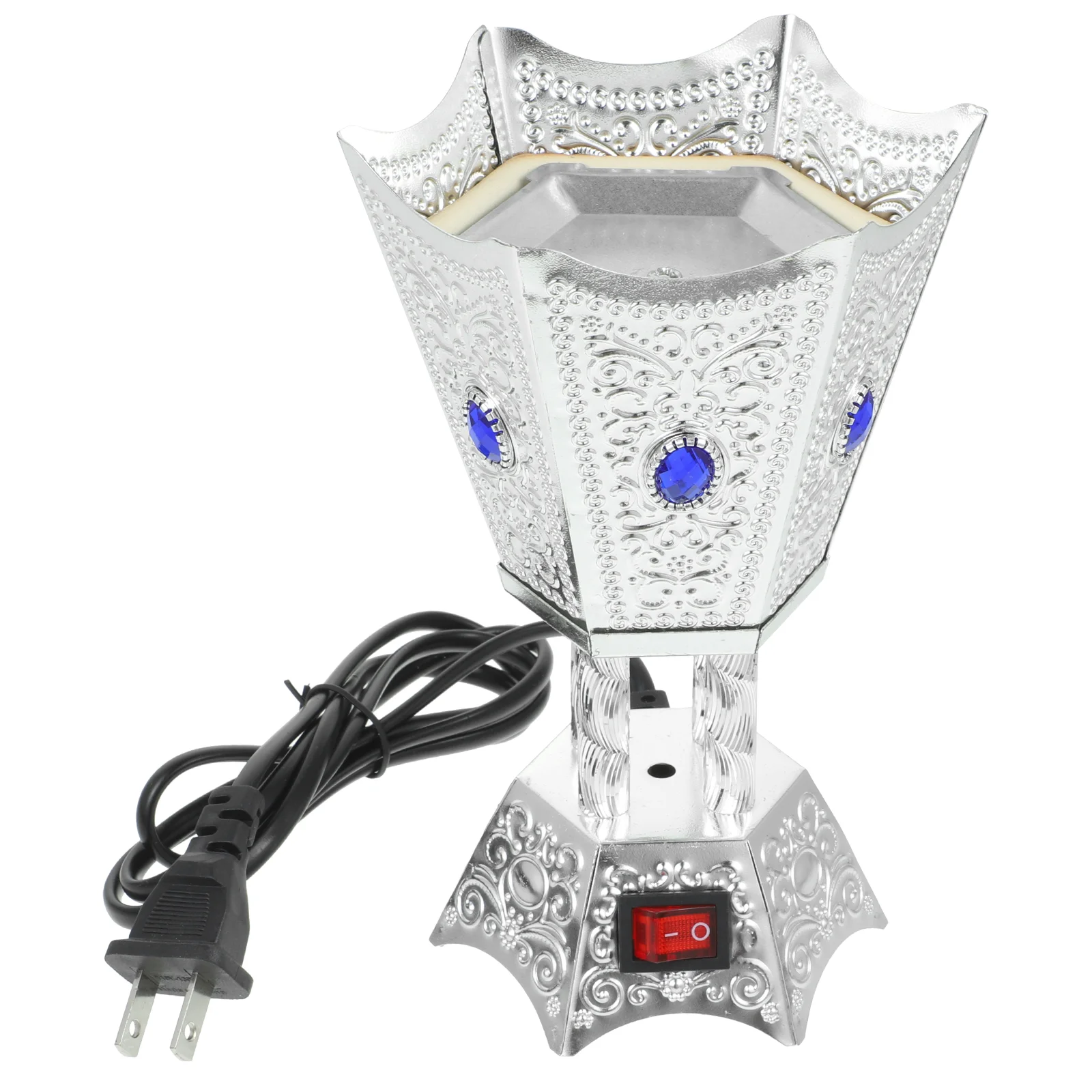 

Plug-in Incense Burner Middle East Style Electric Metal Decorative Burners Retro Censer Iron Trustworthy Holder