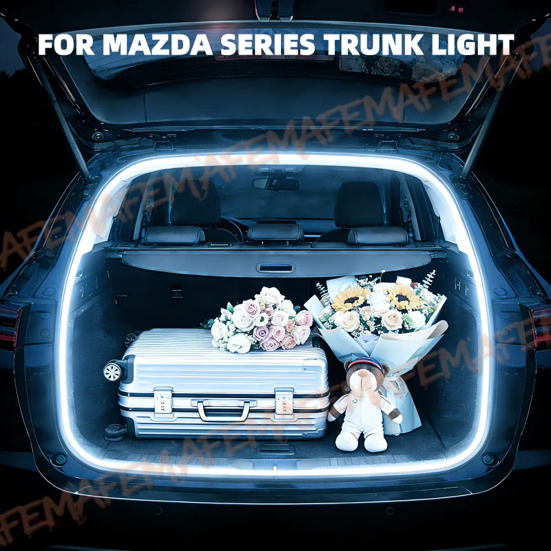 For Mazda CX-5 CX-8 CX-4 CX-30 High Brightness Trunk Lighting Ambient light interior Decoration LED Rear Trunk Light Bar