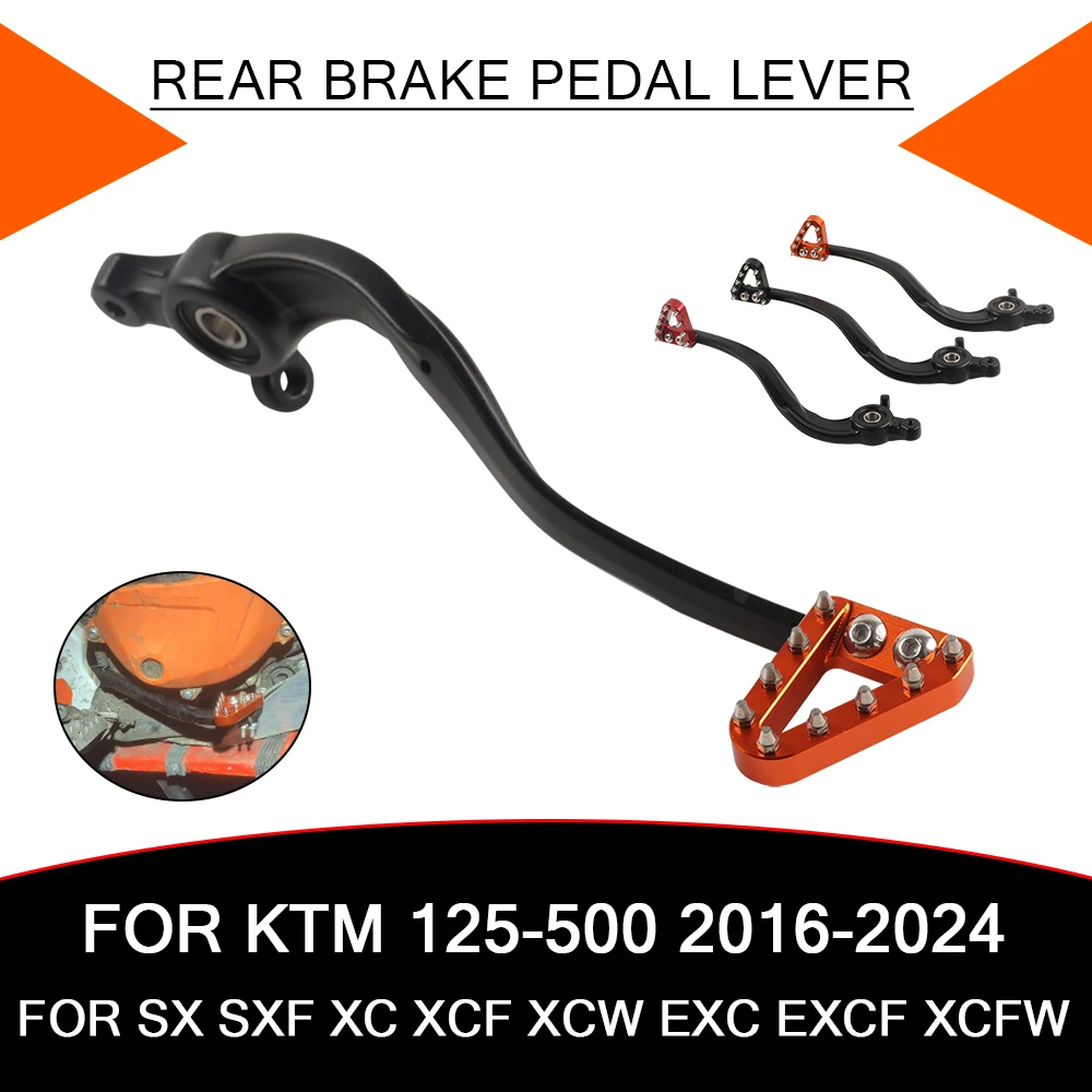 

Motorcycle Accessories Rear Brake Pedal Lever For KTM EXC EXCF SX SXF XC XCF XCW TPI 125 250 300 350 400 450 500 EXC300 2024