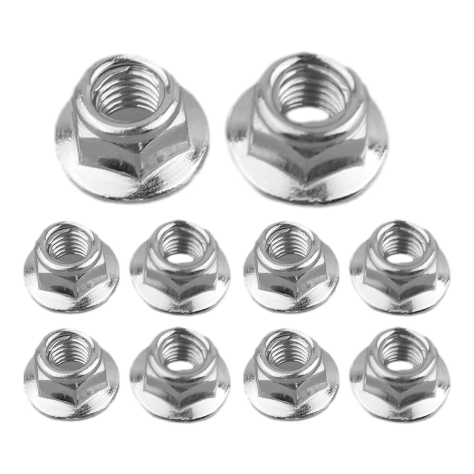 New High Quality Lawn Mower Nut Lawn Mower Parts Stainless Steel Fixing Kit Lawn Mower Accessories M5 Outdoor & Garden 10pcs