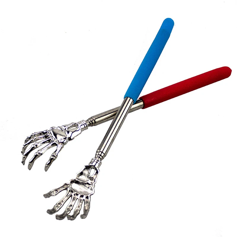 Back Scratcher Telescopic สเต็ก Backscratcher ชุดนวด Back Scraper