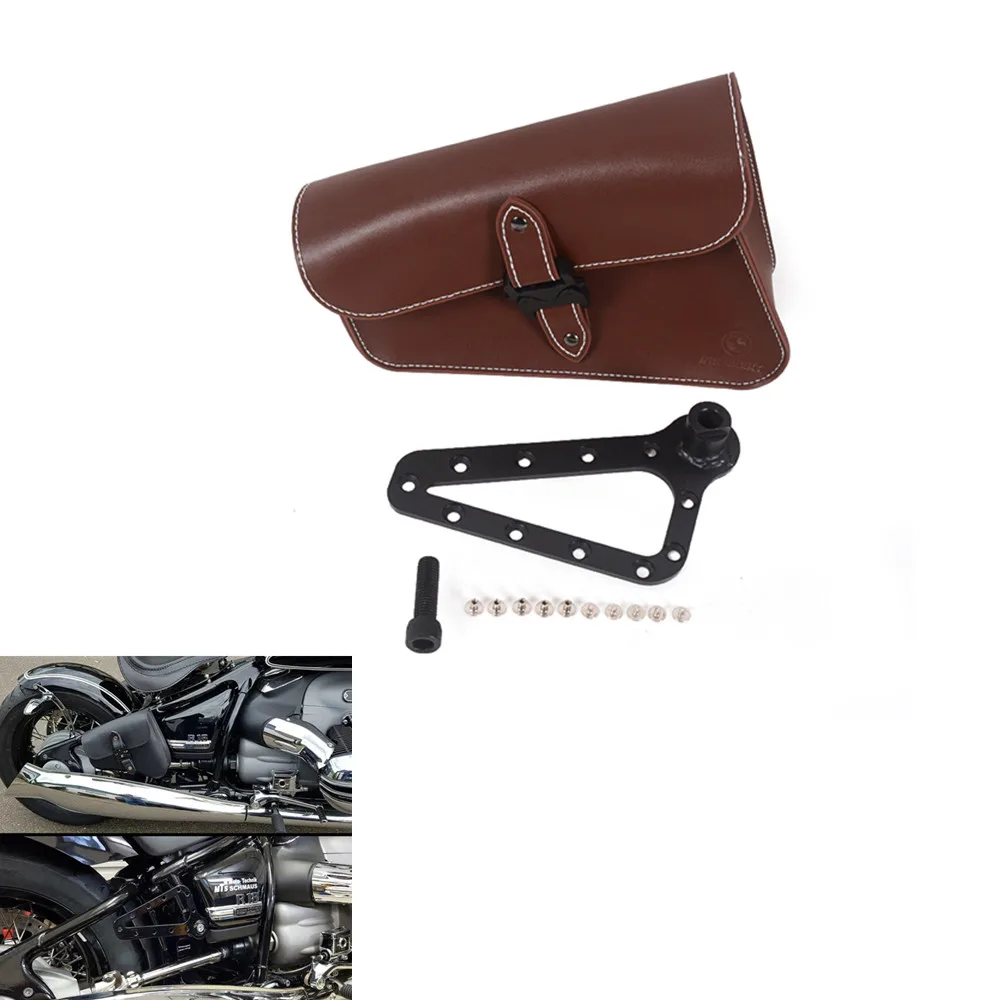 

Motorcycle Leather Tool Bag Accessories Side Frame Bag for Luggage Storage Bags for BMW R18 R 18