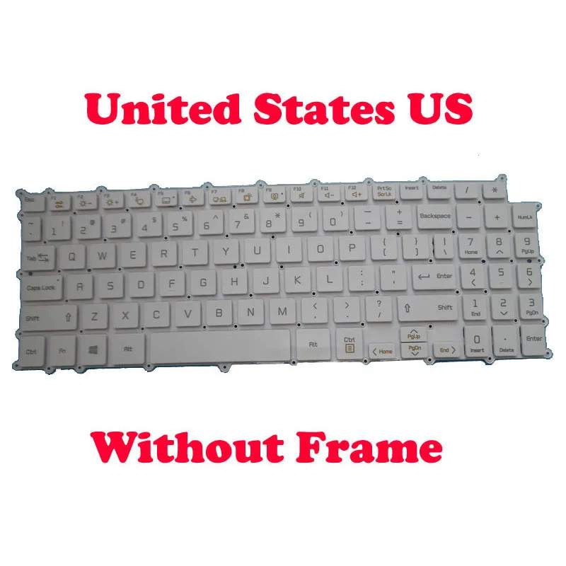 

US JP NO Backlit Keyboard For LG 15Z980 15Z990 15Z980-M 15Z980-T 15ZD980-G 15ZD980-H LG15Z98 15Z980-GA55J Japanese English