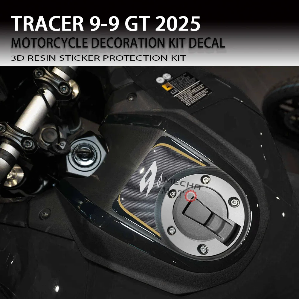 

3D Sticker Sopraserbatoio Bicycle Protection Compatible with For Yamaha Tracer 9-9GT2025