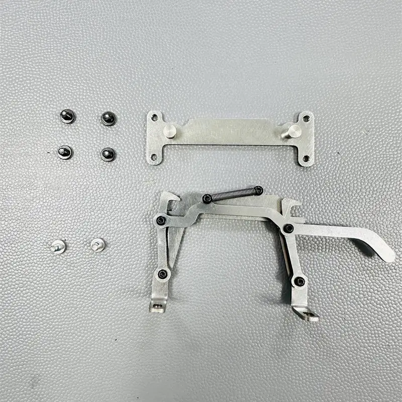 

Metal Flip Bracket Car Shell Buckle Accessories for 1/14 Tamiya RC Truck Trailer Tipper Scania 770S Car Upgrade Parts