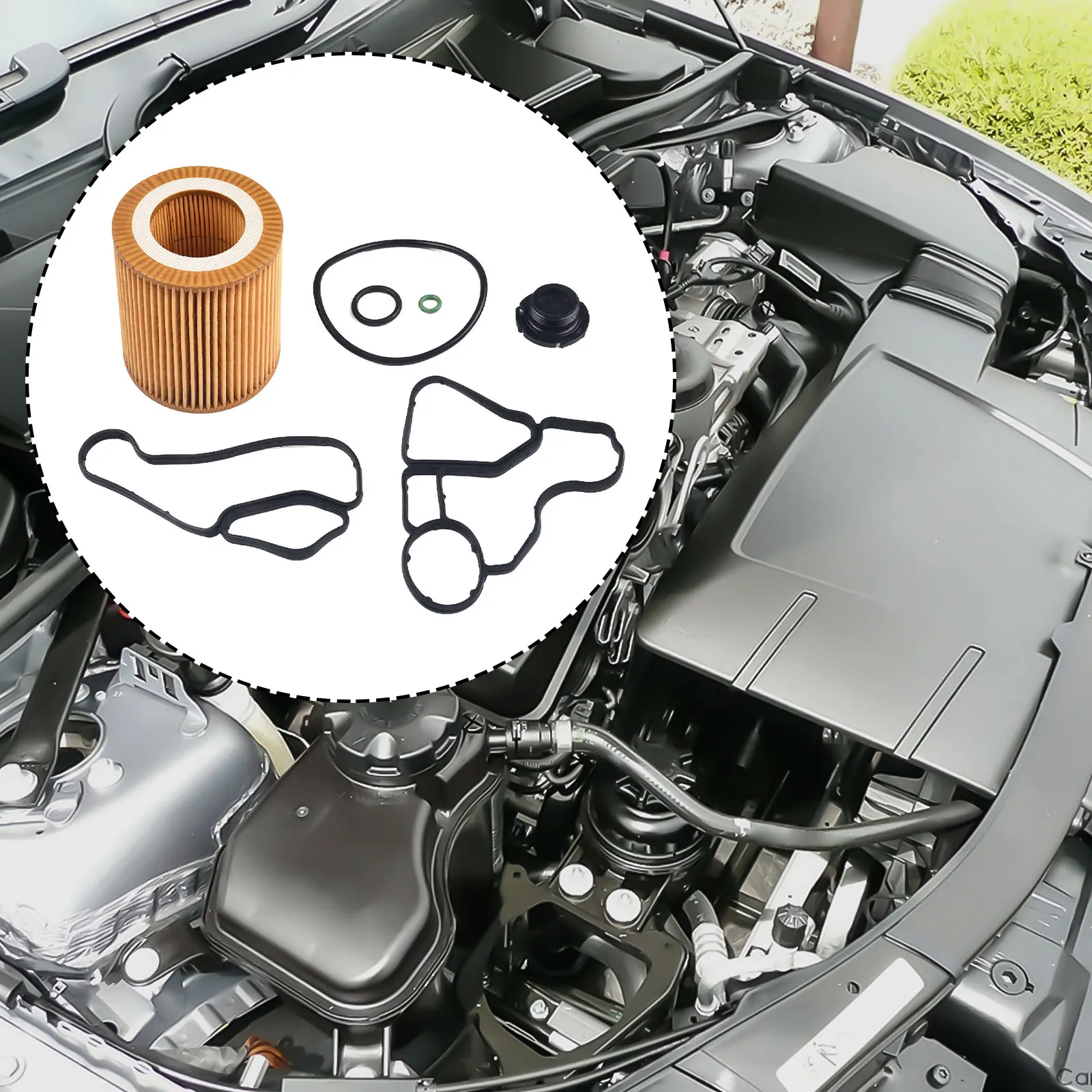 Exquisite High Quality Brand New Engine Oil Filter Accessories Replacement Yellow 1142863782120 Cooler Seal Set