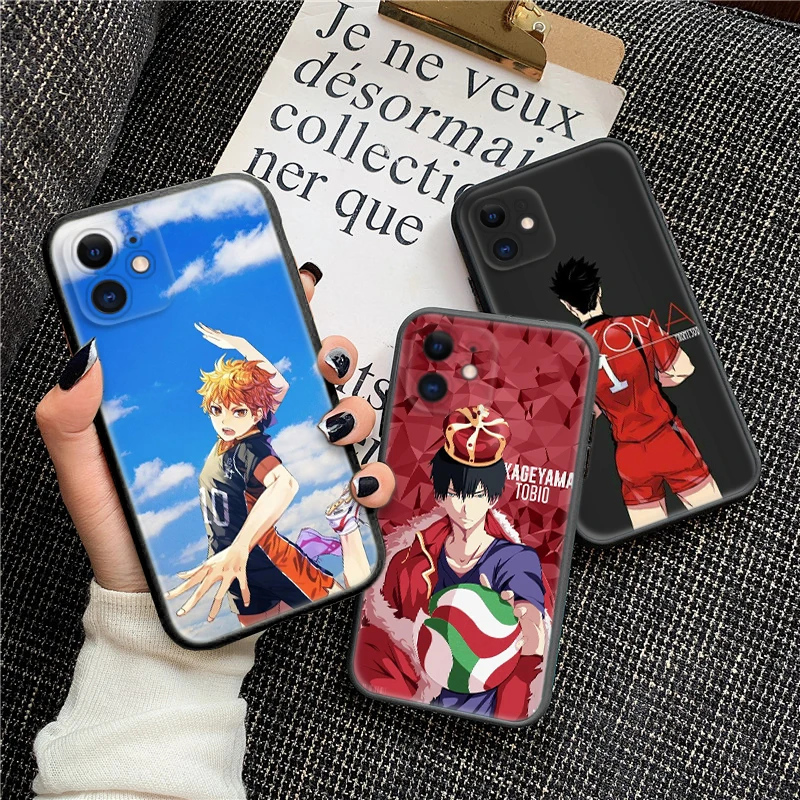 Anime Haikyuu Soft Case for Redmi Note 11 11S 10 10T 10 Pro Max 10S 9T 9 9S 8 8T 7 Xiaomi Mi 11 11I 12 12X