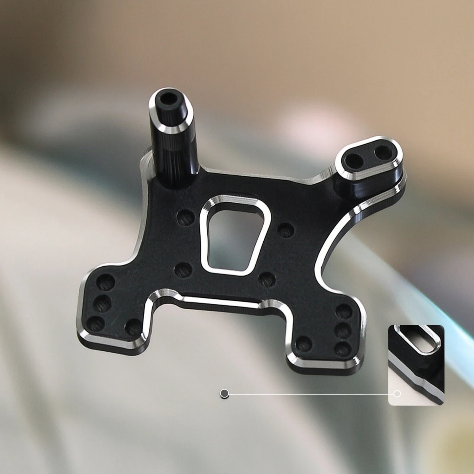 RC Car Upgrade Parts Kit Precision-Fit RC Car Parts with Screw Kit Replacement Easy to Replace for Hobbyists, Chassis Tuning