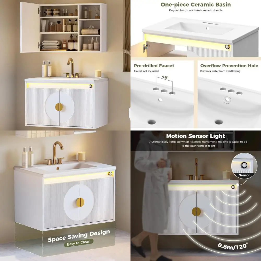 Loating Bathroom Va…