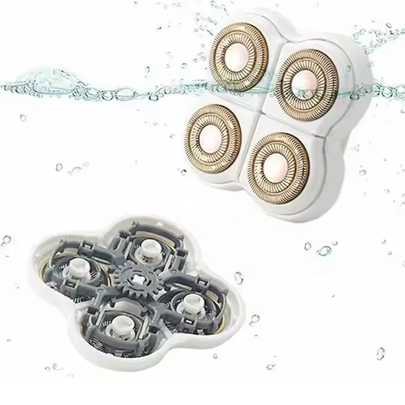Compact Electric USB Hair Removal Epilator Painless Four-Head Shaver for Women's Thighs Whole Body Household Use view 5