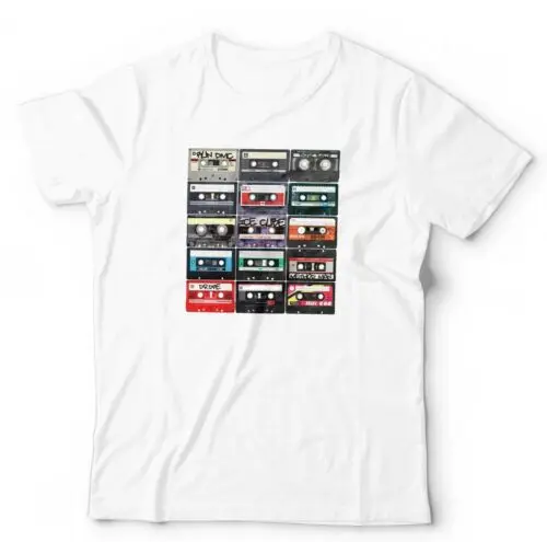 Hip Hop Mix Tapes Tshirt Unisex & Kids - Old School, B Boys, Turntable, Music