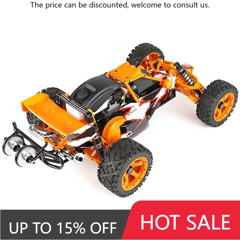 

ROFUN Q BAHA NYLON PRO 2024 2.4G RTR CNC Metal Aluminum 36CC 2 Stroke Engine Baja Petrol Gas RC 1/5 Nitro Truck Hobby Grade Car