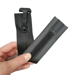1Pcs 8# 25cm woven water sealed tail zipper TPU zipper suitable for outdoor Bag Ki Jacket Outdoor Tent Car Cover Repair Sewing