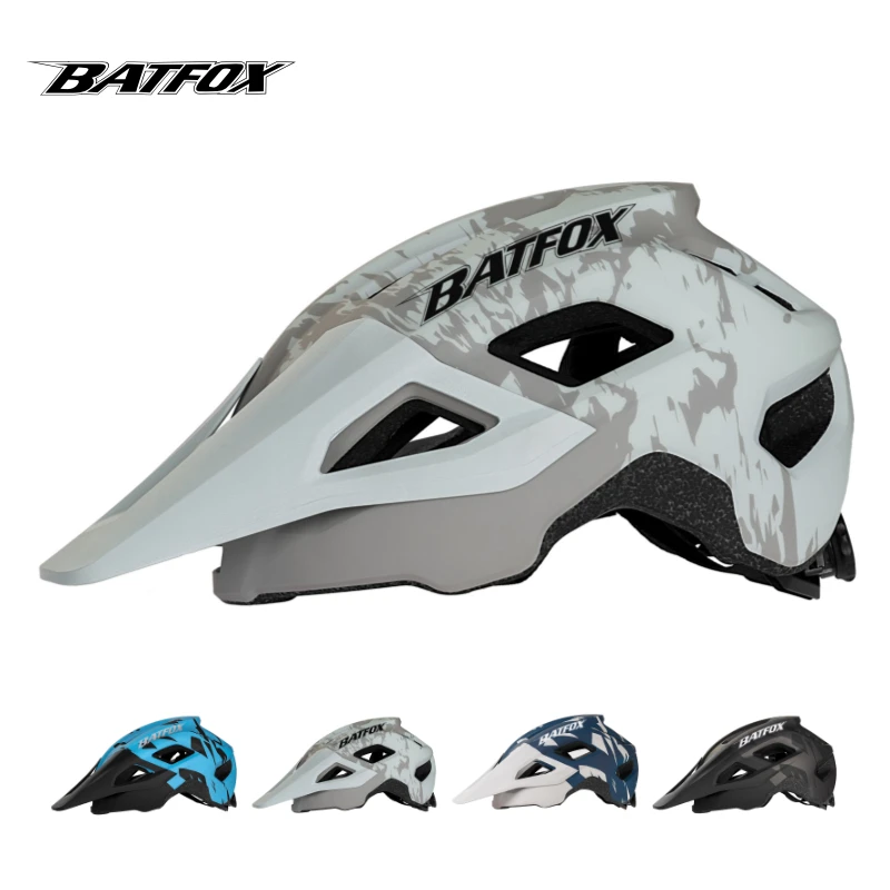 BATFOX Cycling Helmet Ultralight Shockproof Safety Hat Racing Bike Equipments Men Women Yonth Adult Road MTB Bicycle Helmets