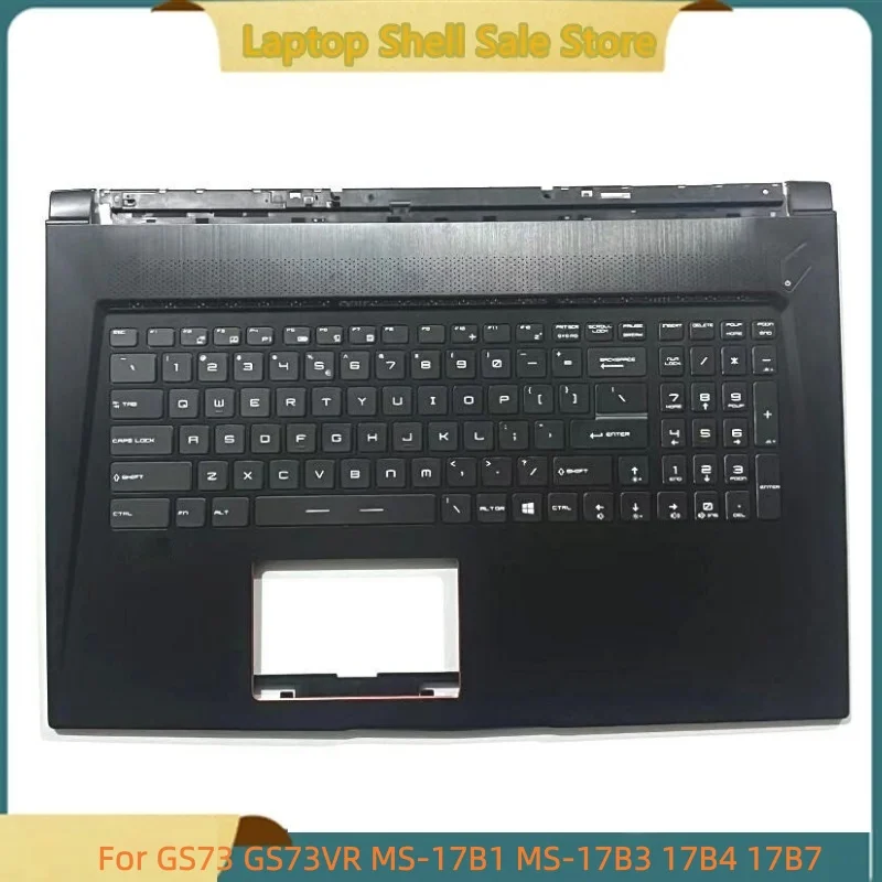 

98Новый ноутбук для GS73 GS73VR MS-17B1 MS-17B3 17B4 17B7, верхний чехол, упор для рук, крышка C, клавиатура с RGB-подсветкой