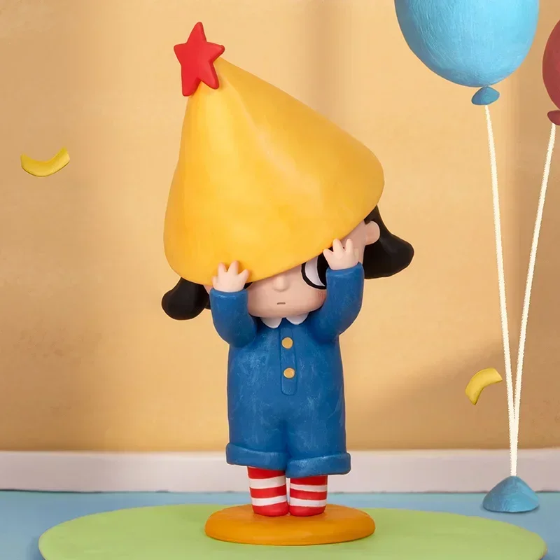 POPMART Nyotas Flauschige Life Series บลายด์บ็อกซ์ ตุ๊กตาของเล่นแท้ น่ารัก อนิเมะ ฟิกเกอร์ ของตกแต่ง ของขวัญ