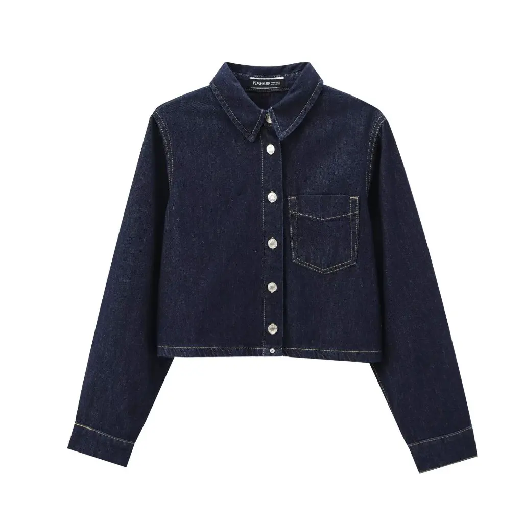

Spring New Women's Denim Outwear Street Fashion Loose Fit European And American Style Women's Jacket