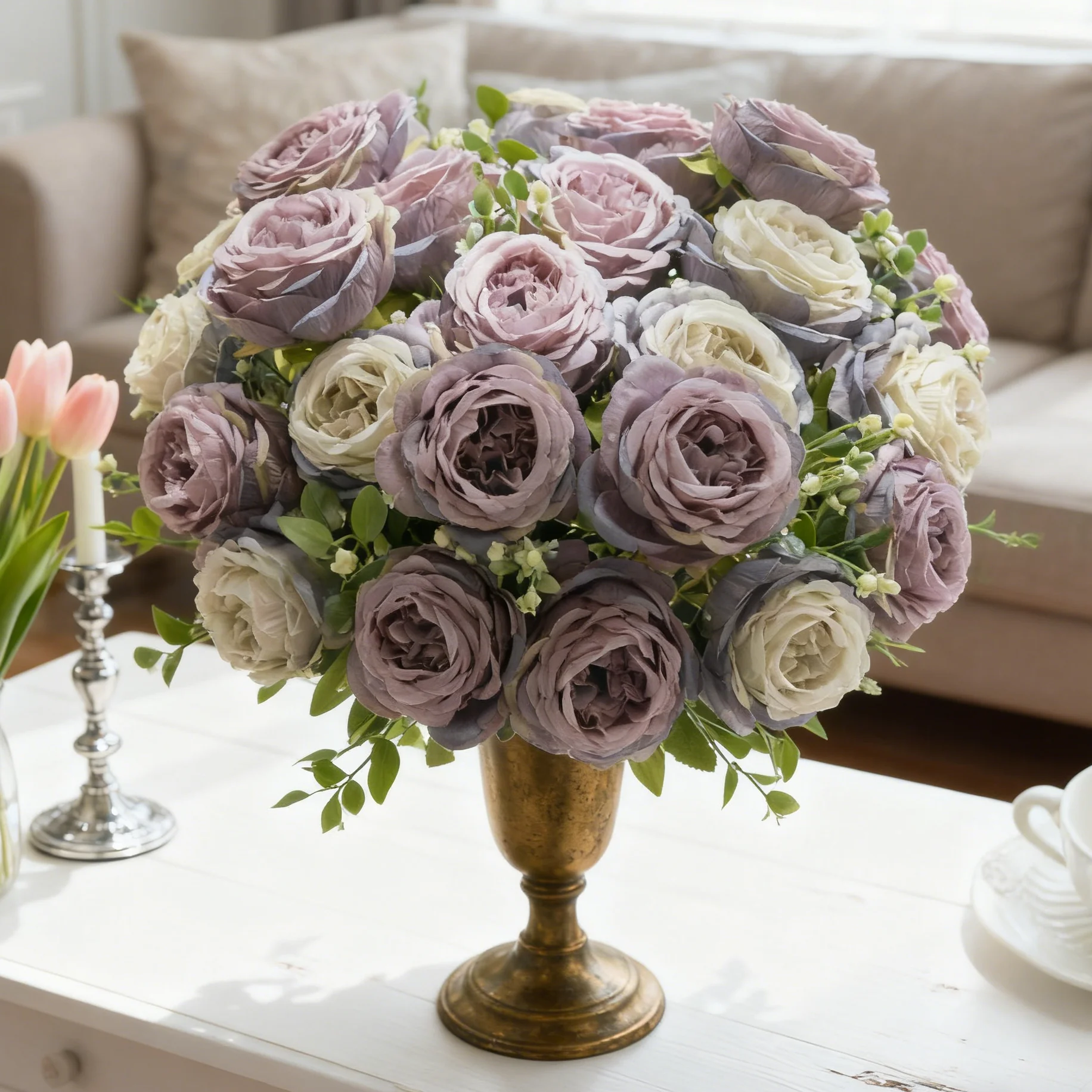 Künstliche Blumen Pfingstrose Hochwertiger Hochzeitskranz Brautstrauß Dekoration Valentinstag Heim Zimmer Tisch Geschenke Bonsai Zubehör