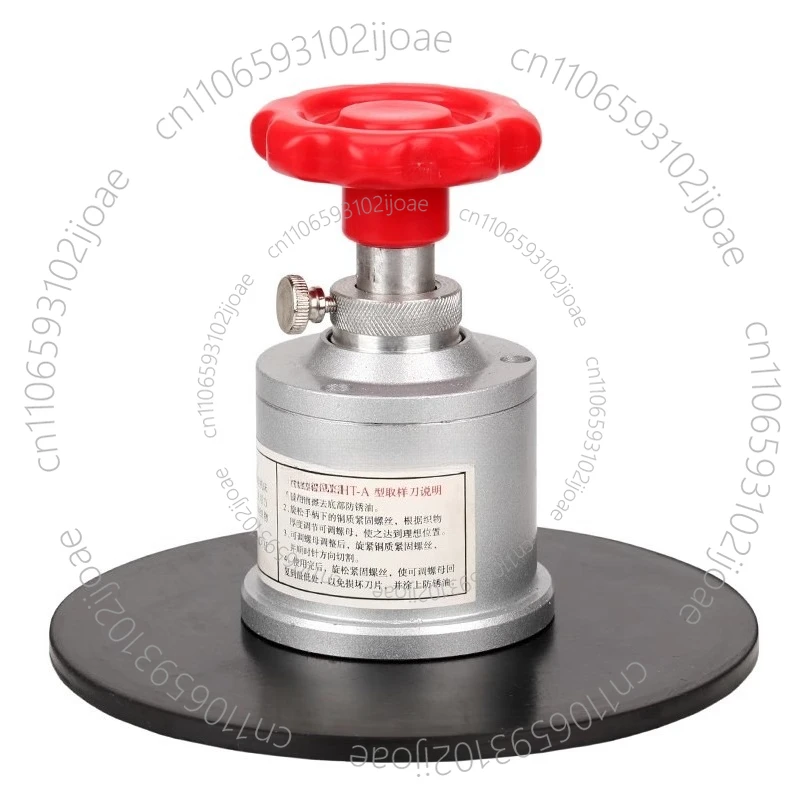 10cm² Circle Sample Cutter Fabric GSM Round Cutter Cloth Sampling Tool Precision Textile Cutting Device Fabric Sample Cutter