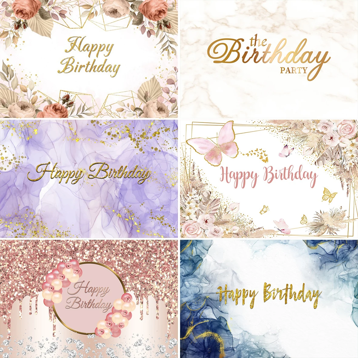 

Flowers Leaves Photography Background, Birthday Party Decoration Portrait Backdrop Baby Shower Adult Party Photo Studio