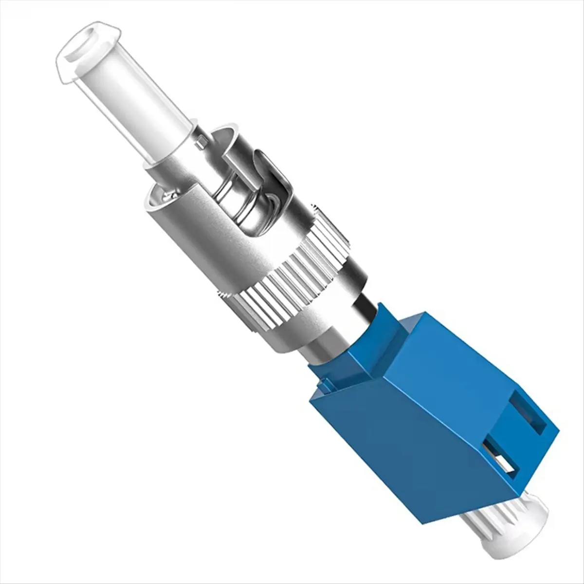 Okay ST Male to LC Female UPC Simplex Optical Fiber Connector Adapter for FTTH Red Light Pen OTDR Optical Power Meter Coupler