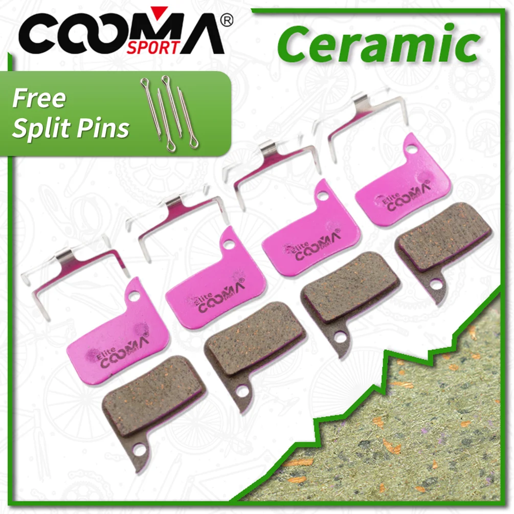 4 Pairs Keramik Bike Disc Bremsbeläge für SRAM Ebene, Rot 22 B1, Kraft 22, CX1, rivalen 22, S700 B1 Sattel, Fahrrad Pads