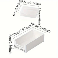 1 Set Of Data Cable Storage Box Artifact Power Charging Cable Mobile Phone Charger Organizer Winder Desktop Cable Management Box 4