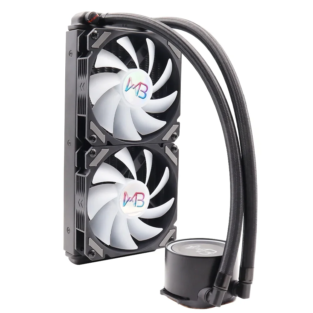 Waterkoeling CPU-koeler 120 mm 240 mm Computer Liquid Ventilador RGB ARGB-radiator LGA 1150 1155 1151 1200 1700 2011 AMD AM3 AM4