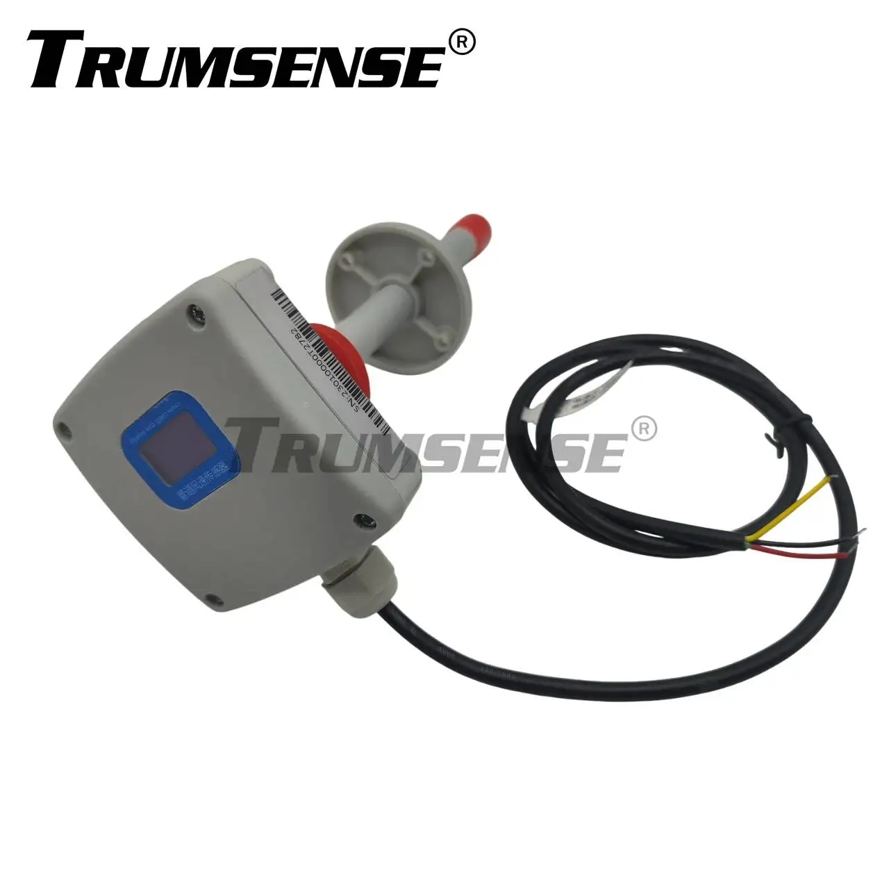 Trumsense STT-PW01230M05V 0 to 30 mps 5 to 30V Power 0 to 5V Output High Precision Pipeline Anemometer Ducted Wind Speed Sensor