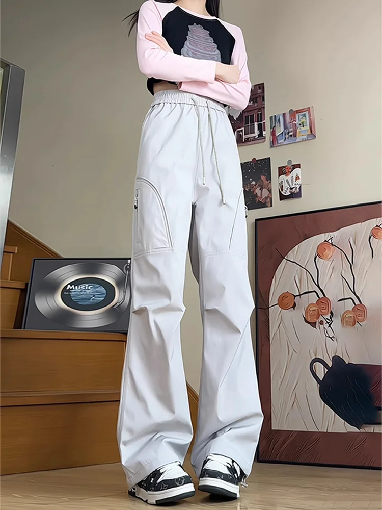 

Американская футболка в одном Thiened Fce на подкладке, уличная ветрозащитная водонепроницаемая мужская и женская рабочая одежда, брюки, горные брюки