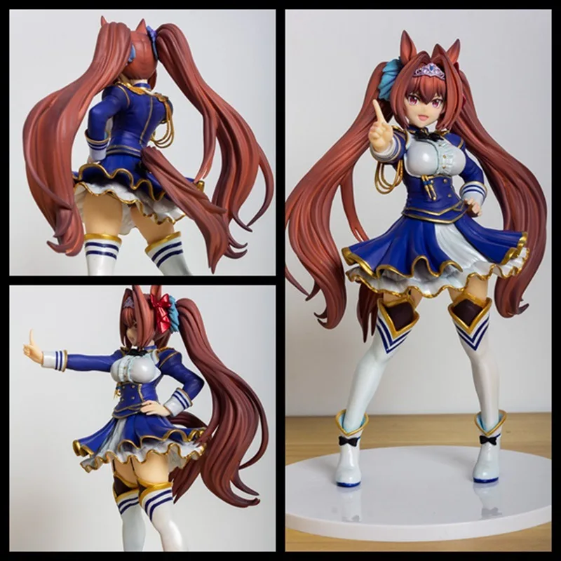 26CM Pretty Derby Anime Two-dimensional Characters Daiwa Scarlet Shine Handsome Girl Finger Standing Figure Ornament Model Gifts