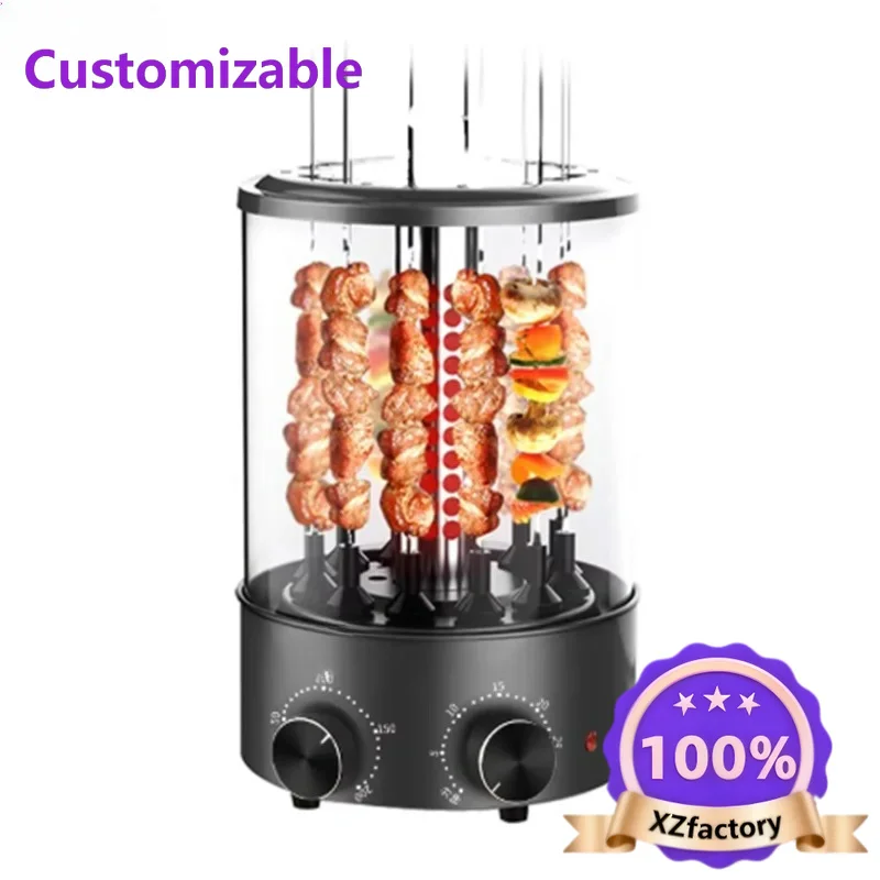 Factory Direct 2026 Top Household Smokeless Electric Grill, Electric Grill, Full Automatic Rotary , Mutton Shashlik