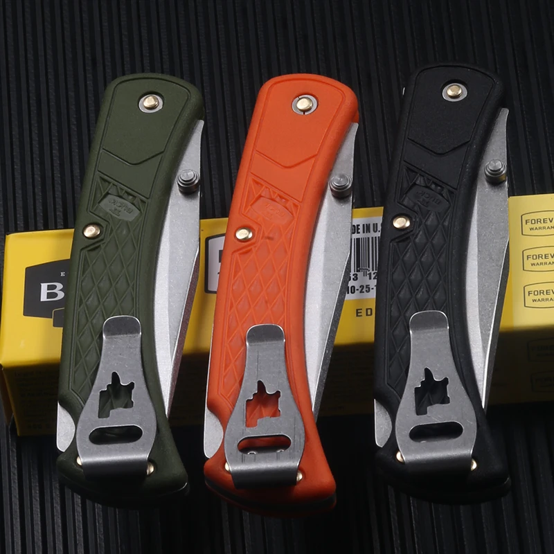 Outdoor folding knife 110 Slim Select Folding Hunter 3.75\