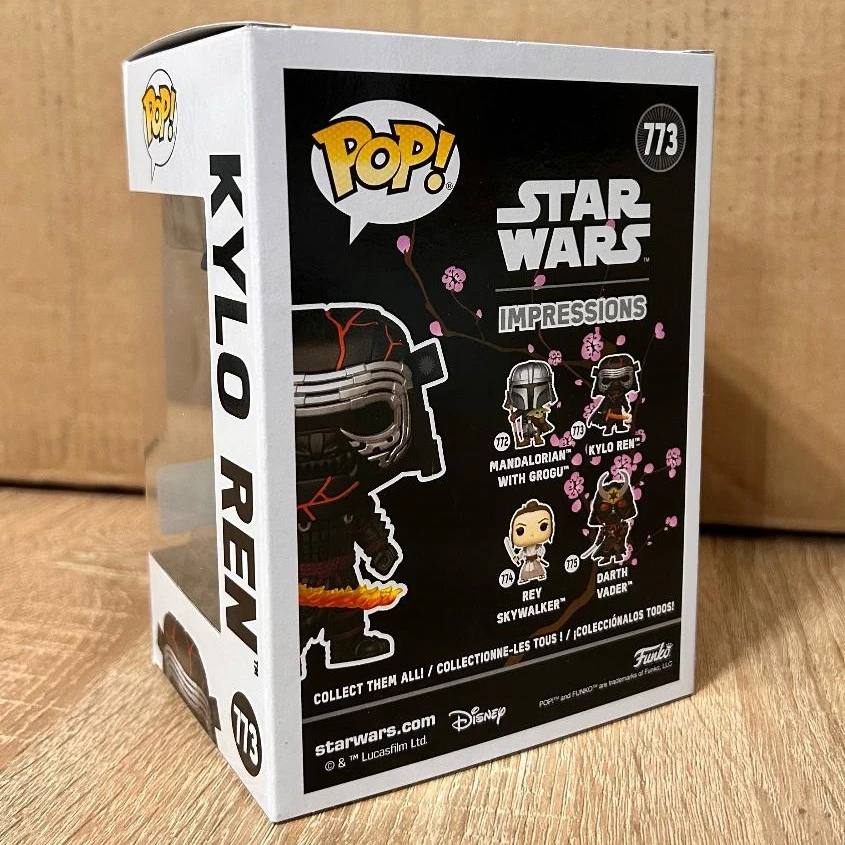 Funko Pop! Kylo Ren Impressions Figure #773 Official Licensed Limited Edition Collectible Vinyl Figures Star Wars Fans Toy Gift view 2