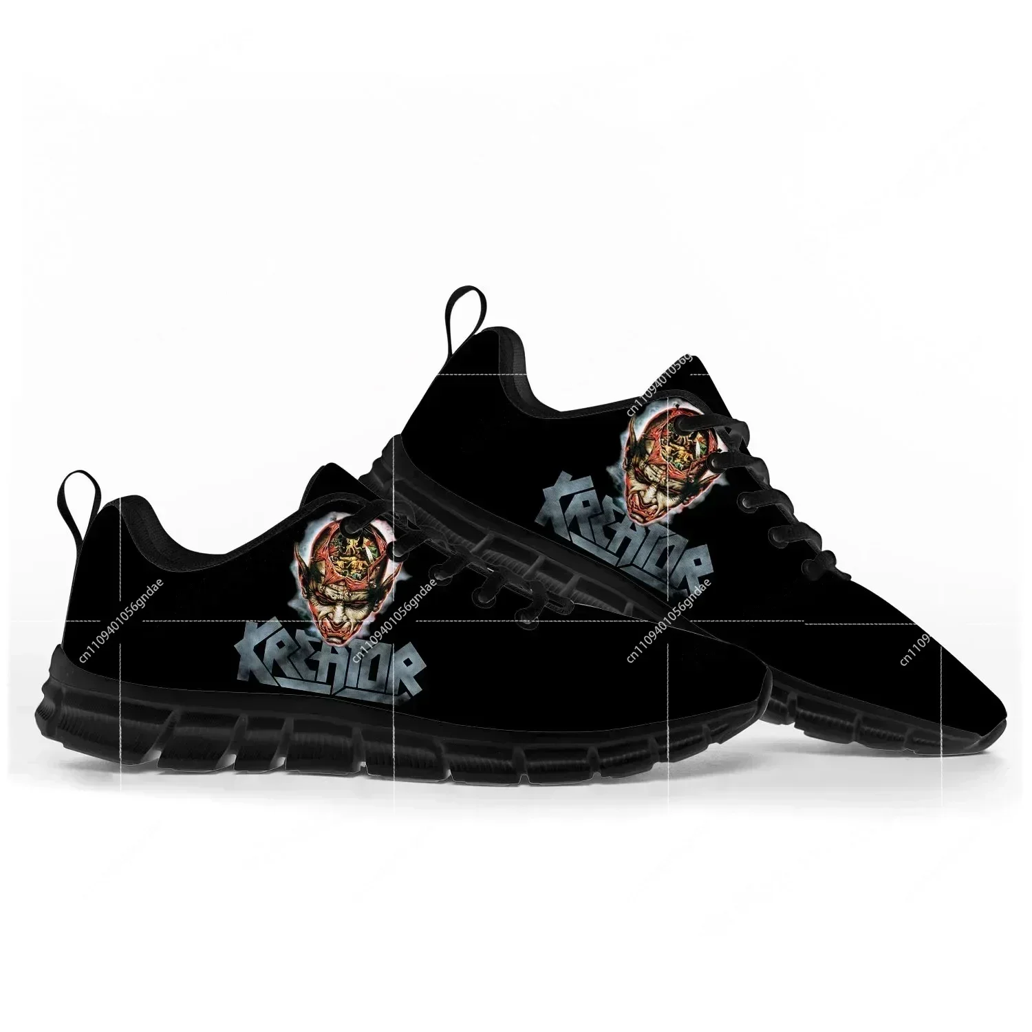 

Kreator Band Sports Shoes Mens Womens Sneakers Gods Of Violence Custom Made Couple Shoes Black