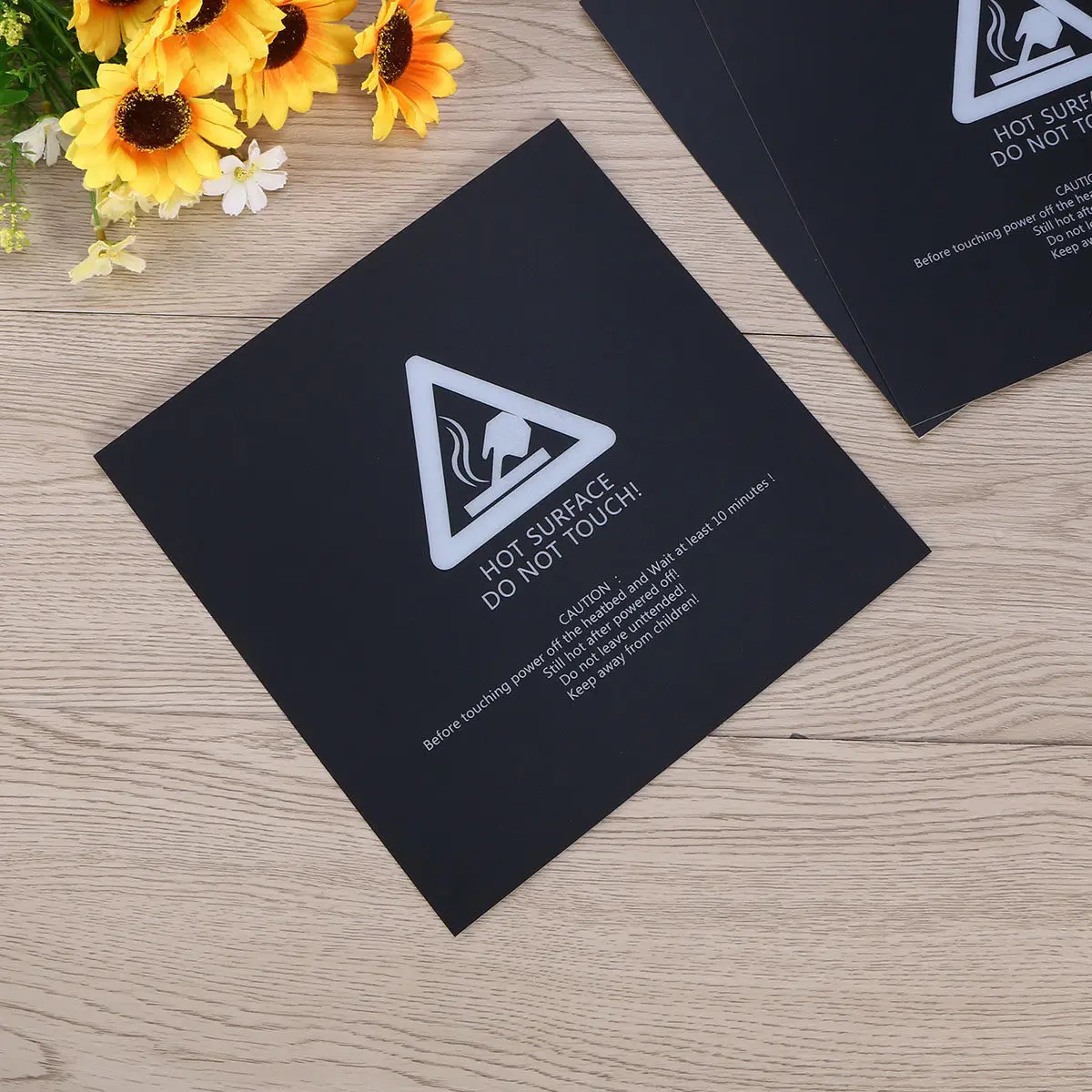 

3Pcs Heatbed Aluminum Build Sheet Premium 3D Printer Plate for ABS Pla Petg Nylon Printing Surface Adhesive Backing