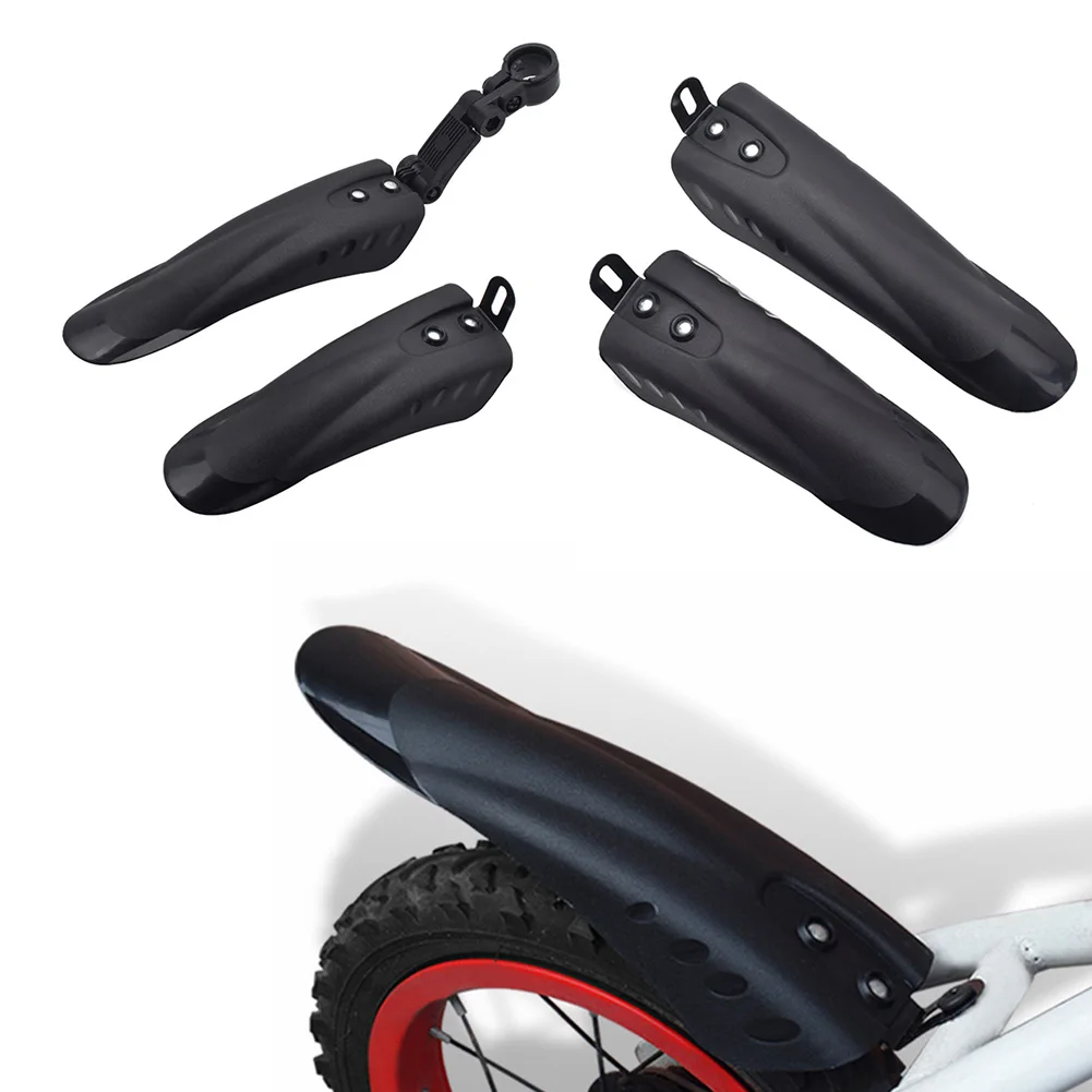 Kinderfahrrad-Schutzbleche vorne und hinten aus PVC-Kunststoff für 12-20 Zoll Kinderfahrräder, gebaut für Langlebigkeit und Schutz vor Schlamm. – Detail 1