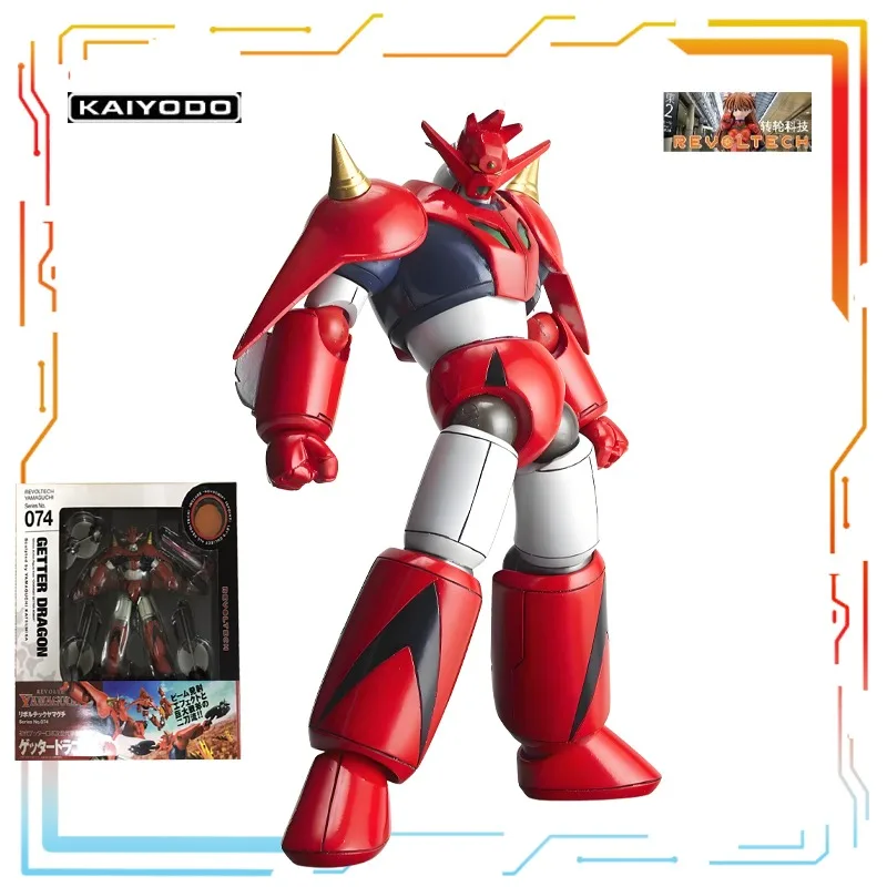 Kaiyodo-productos Mecha originales, serie móvil, Getter Robo, modelo de figura de acción de Anime, juguetes, adornos, regalos para niños