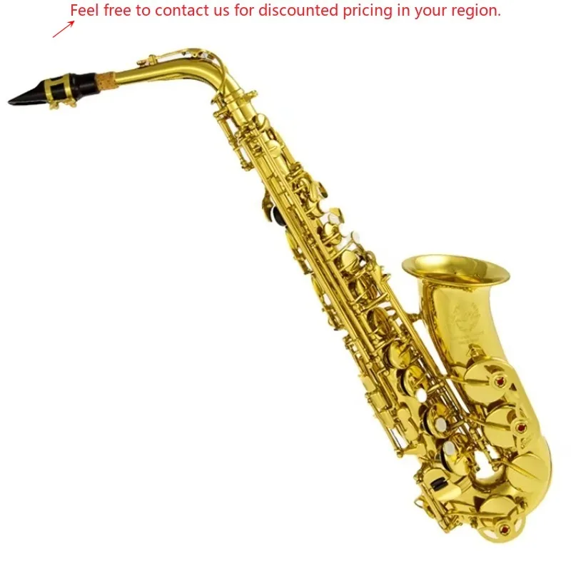 

Taishan Brand Famous Nice Quality Performance Gold Lacquer Alto Saxophone