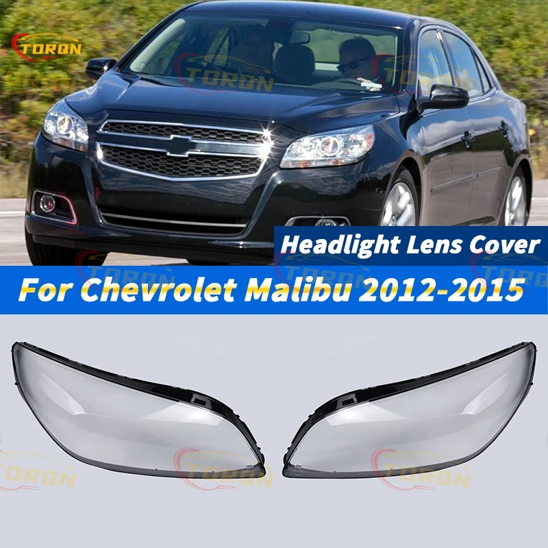 

For Chevrolet Malibu 2012 2013 2014 2015 Car Headlight Lens Cover dust cover for headlights car accessories automobil parts