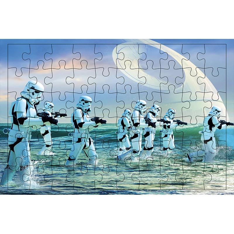 Disney Movie Star Wars 300 Pieces Print Puzzles Ornamnets Relaxing Oneself Jigsaw Puzzle Game Toys Gifts