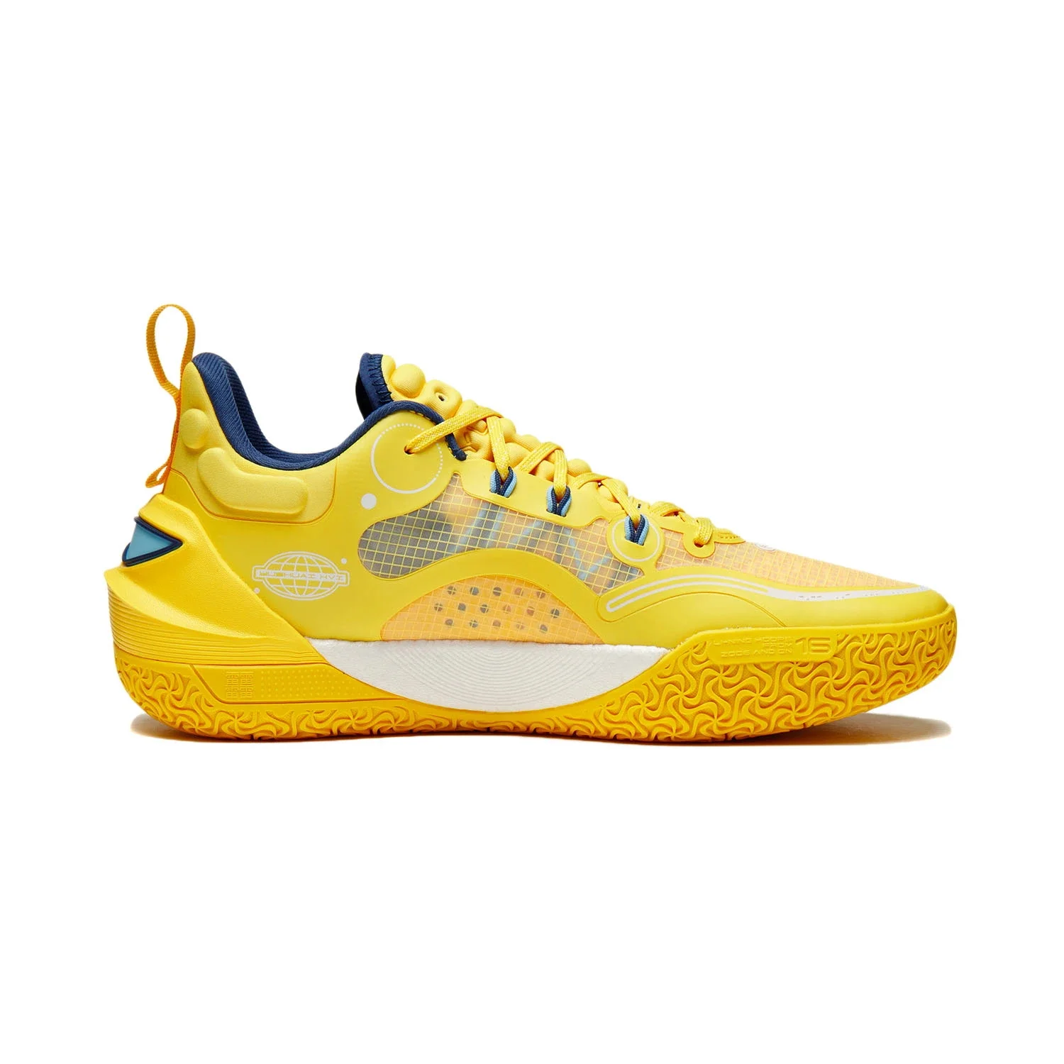 Li-Ning Men YUSHUAI XVI V2 Professional Basketball Shoes BOOM Cushion Durable COOL SHELL Summer Sport Shoes Sneakers ABAT003