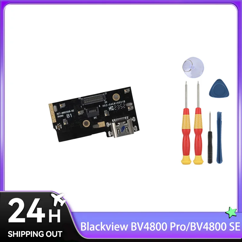 For Blackview BV4800/BV5300 Pro/BV5500/BV7200/BV4800 Pro/BV4800 SE Phone Usb Charge Board Mobile Phone Accessories With Tools