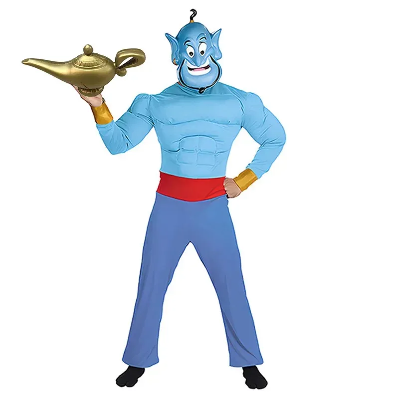 زي الأمير العربي للأطفال الأمير العربي علاء الدين للأطفال الصغار في الشارع الجرذ علاء الدين مع مصباح الجني للأولاد أزياء الهالوين CFD #4